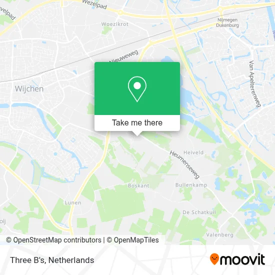 Three B's map