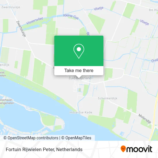 Fortuin Rijwielen Peter map
