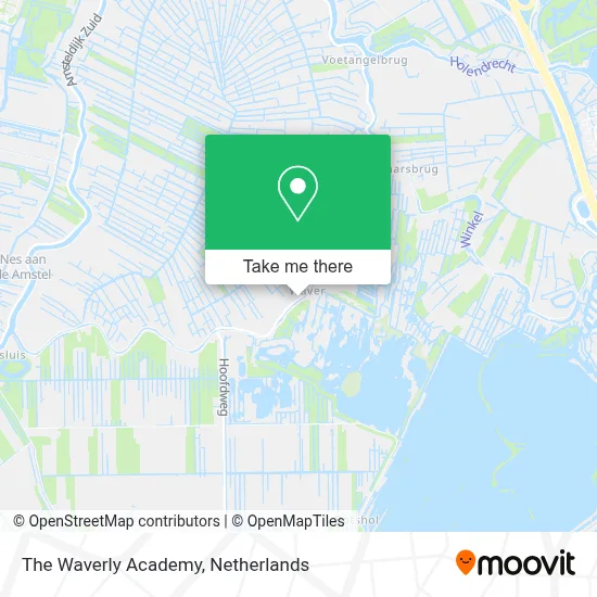 The Waverly Academy map