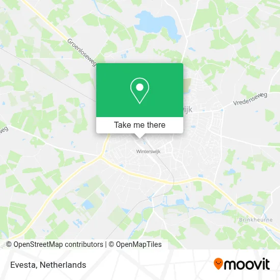 Evesta map