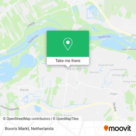 Boon's Markt map