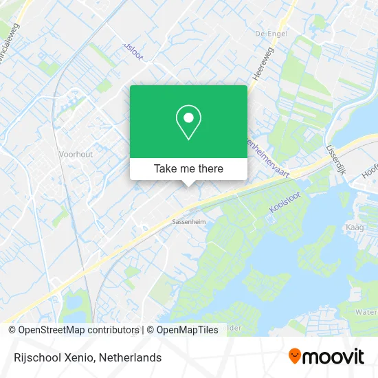 Rijschool Xenio map