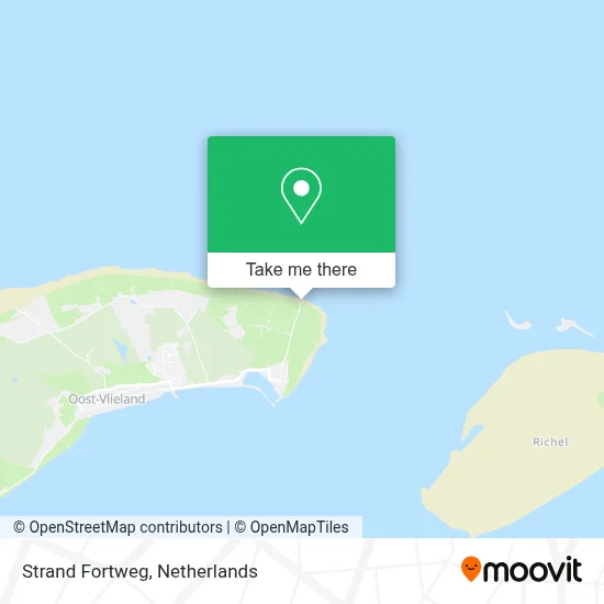 Strand Fortweg map