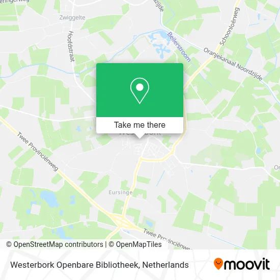 Westerbork Openbare Bibliotheek map