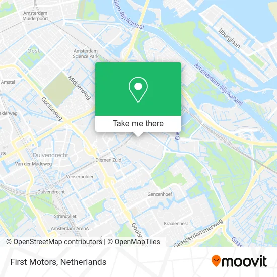 First Motors map