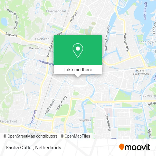 Sacha Outlet map
