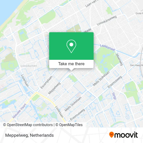 Meppelweg map