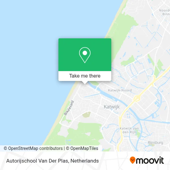 Autorijschool Van Der Plas map