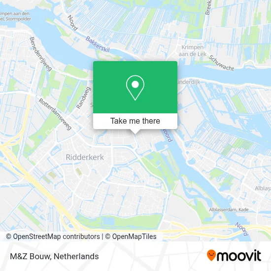 M&Z Bouw map