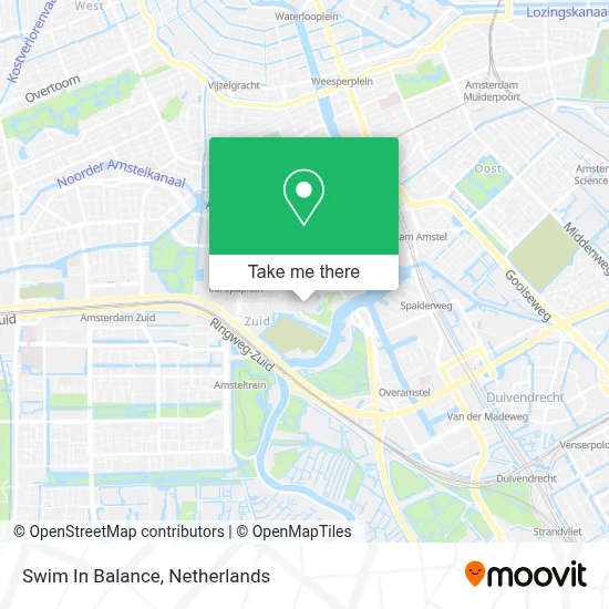 Swim In Balance map