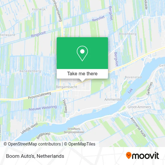 Boom Auto's Karte