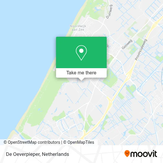 De Oeverpieper Karte