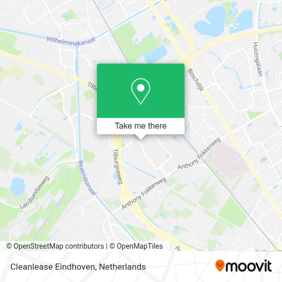 Cleanlease Eindhoven map