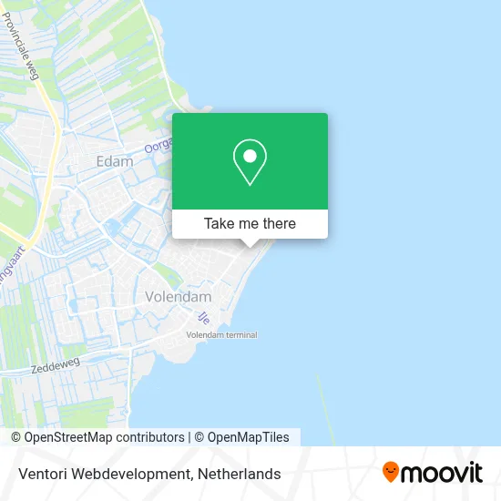 Ventori Webdevelopment map
