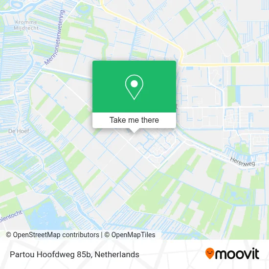 Partou Hoofdweg 85b map
