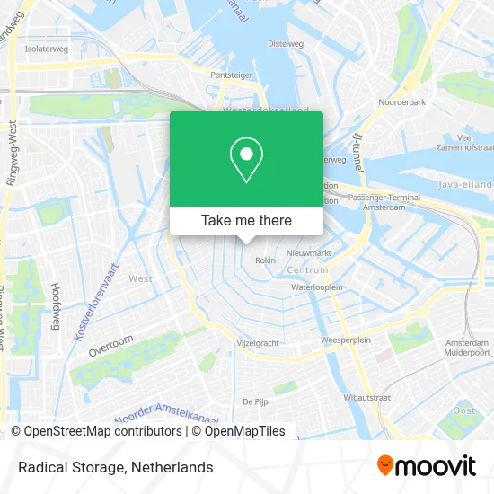 Radical Storage map