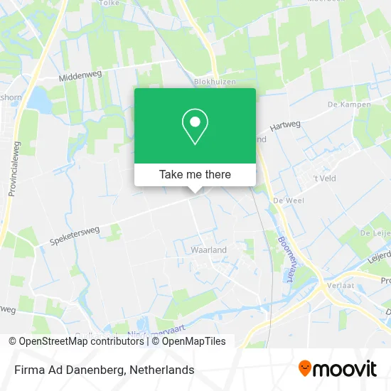 Firma Ad Danenberg map