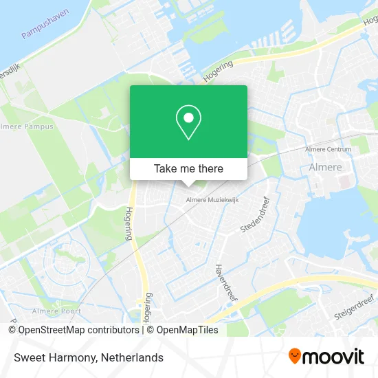 Sweet Harmony map
