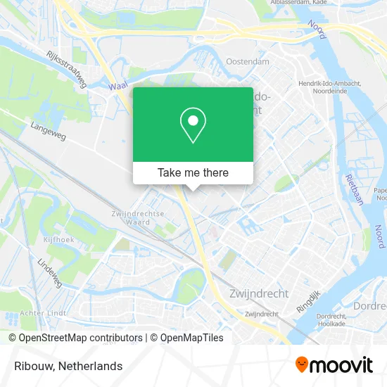 Ribouw map