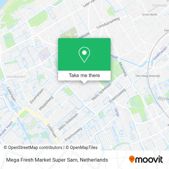 Mega Fresh Market Super Sam map
