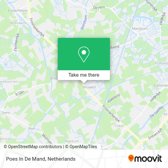 Poes In De Mand map