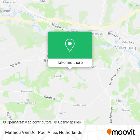 Mathieu Van Der Poel Allee map