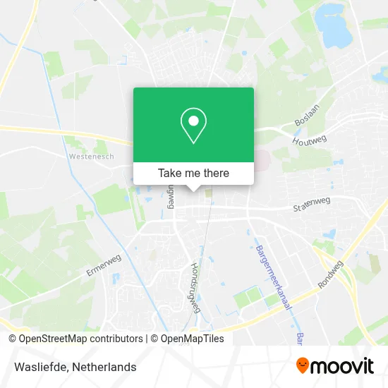Wasliefde map