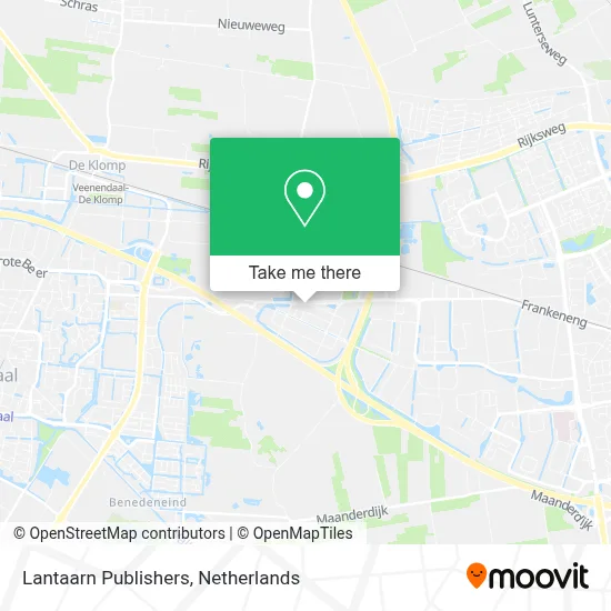 Lantaarn Publishers map