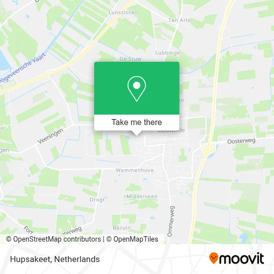 Hupsakeet map