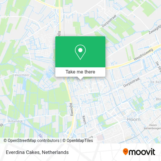 Everdina Cakes map