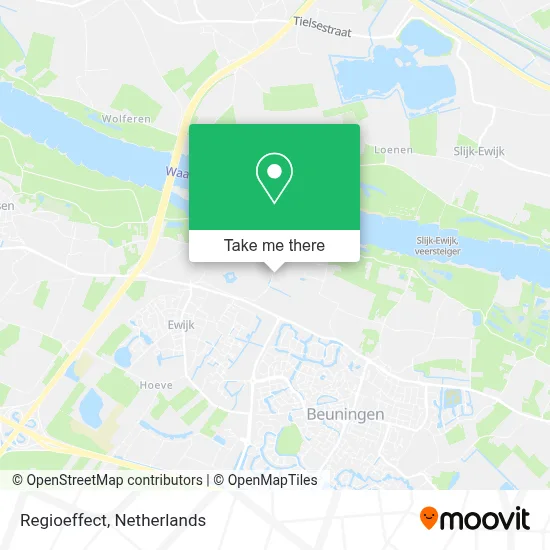 Regioeffect map