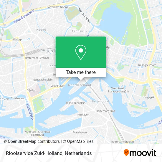 Rioolservice Zuid-Holland map