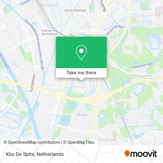 Kbs De Spits map