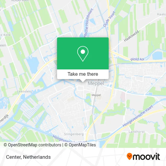 Zentrum map