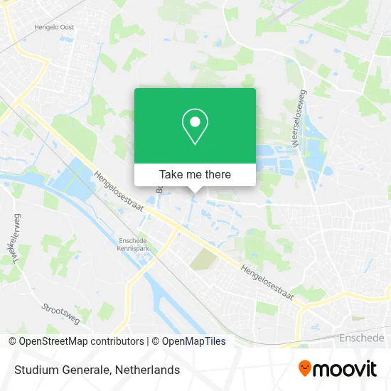 Studium Generale map