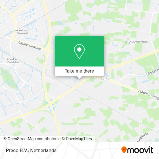 Preco B.V. map