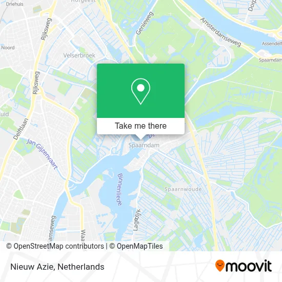 Nieuw Azie map