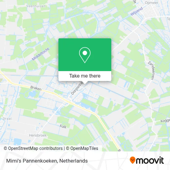 Mimi's Pannenkoeken map