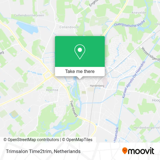 Trimsalon Time2trim map