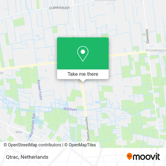 Qtrac map