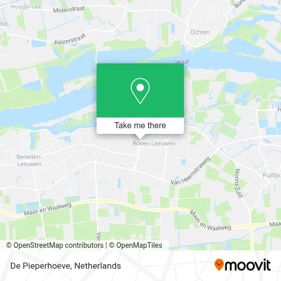 De Pieperhoeve map