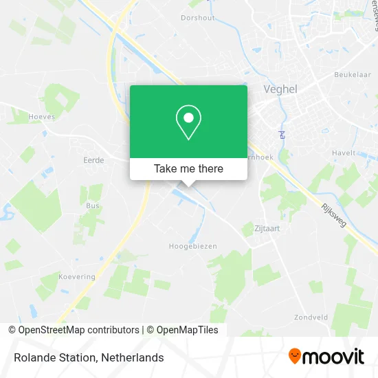 Rolande Station map