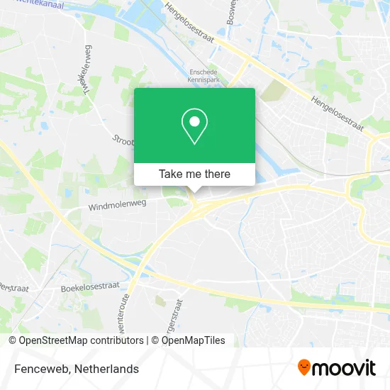 Fenceweb map