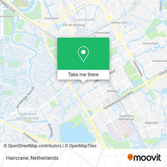 Haircrane map