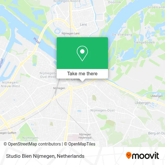 Studio Bien Nijmegen map