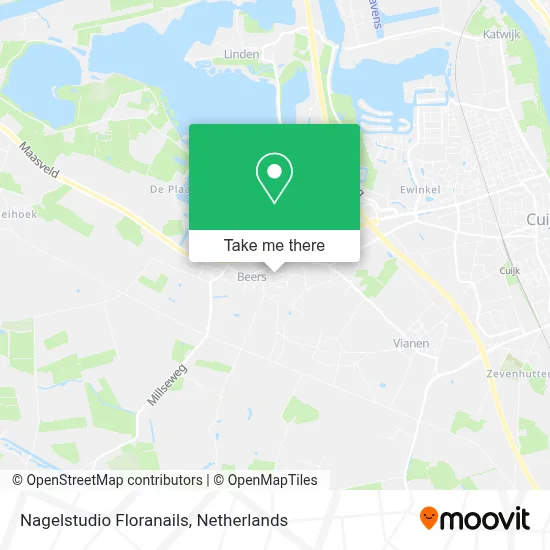 Nagelstudio Floranails map