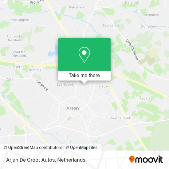 Arjan De Groot Autos map