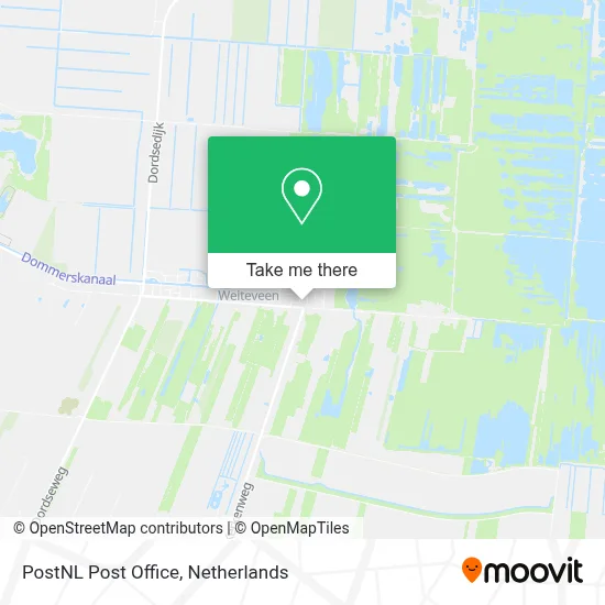 Postnl Postkantoor map