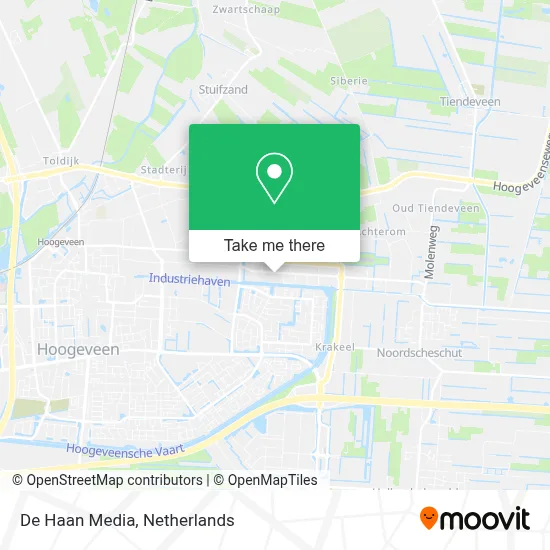 De Haan Media map