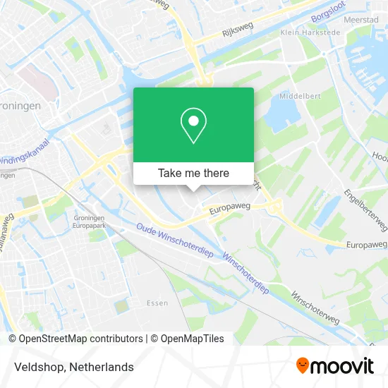 Veldshop map